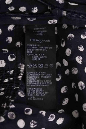 T-shirt The Kooples Noir en Synthétique