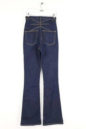 Jean bootcut Alaïa Bleu en Coton
