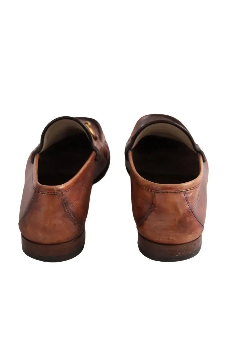 Mocassins Gucci Camel en Cuir