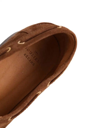 Mocassins Sézane Marron en Daim