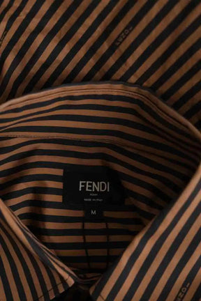 Chemise Fendi Marron en Coton