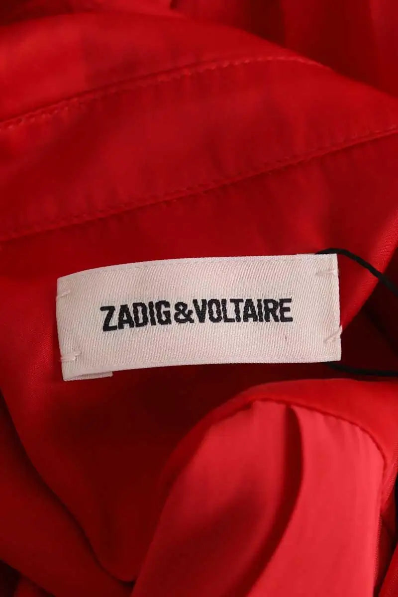 Robe Zadig & Voltaire Rouge en Synthétique