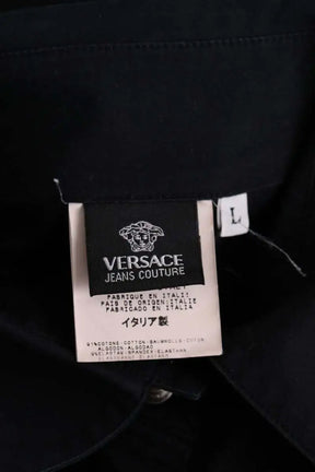 Chemise Versace Marine en Coton