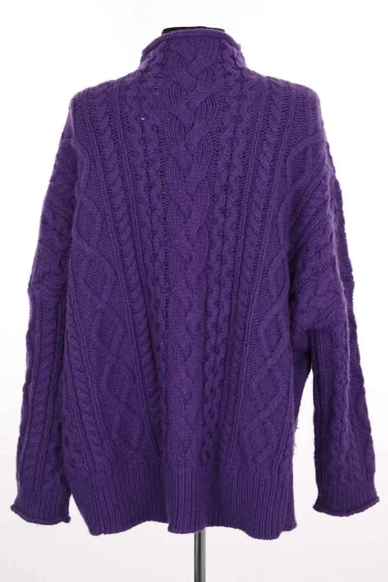Pull Eric Bompard Violet en Cachemire