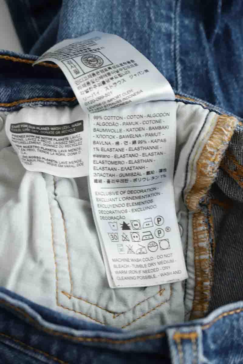 Slim Levi's  Bleu