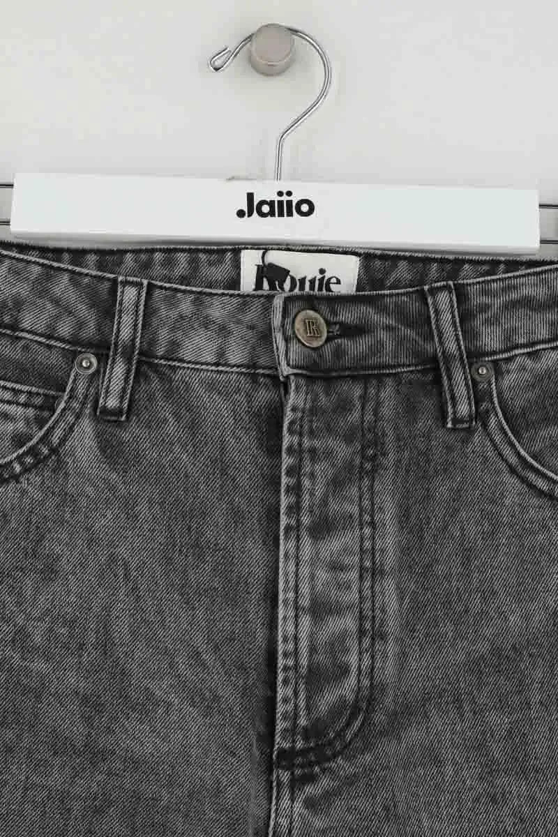 Jean droit Rouje Anthracite en Coton