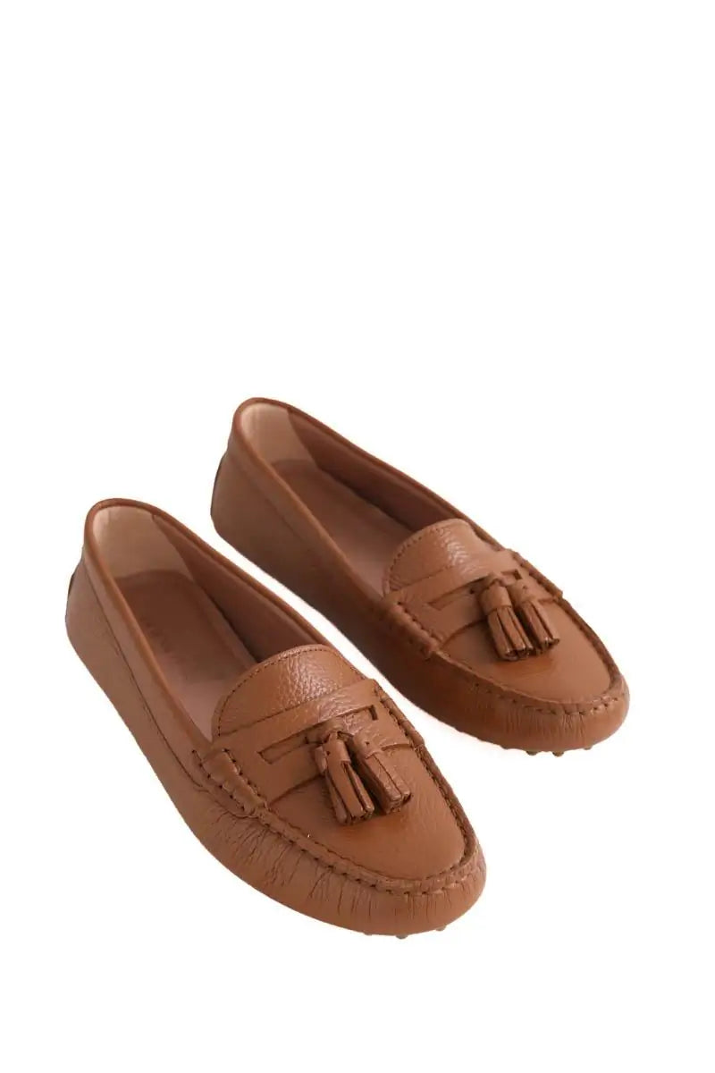 Mocassins LK Bennett Leslie Marron en Cuir