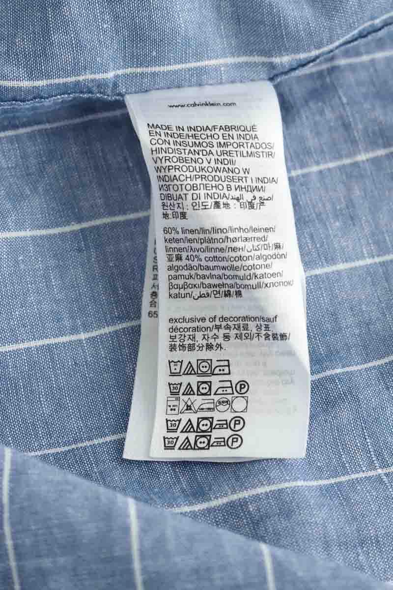 Chemise Calvin Klein  Bleu