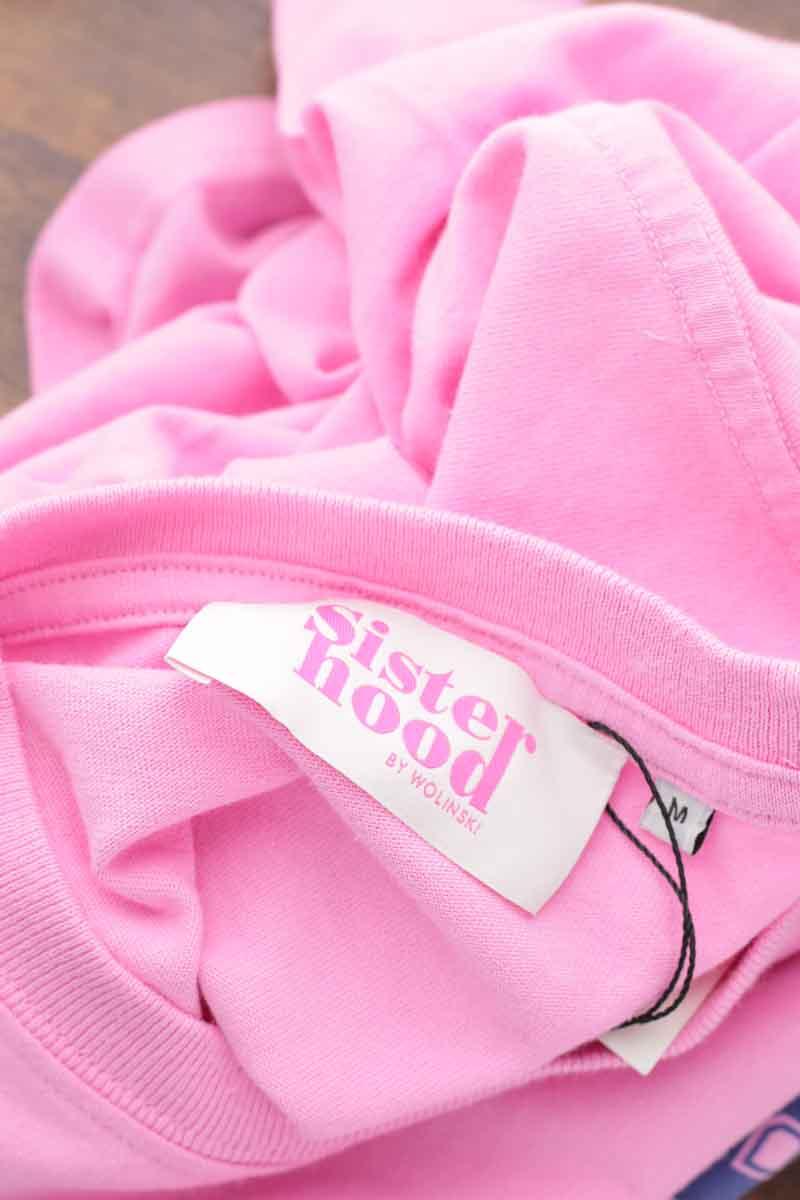 T-shirts Sisterhood by Wolinski  Rose