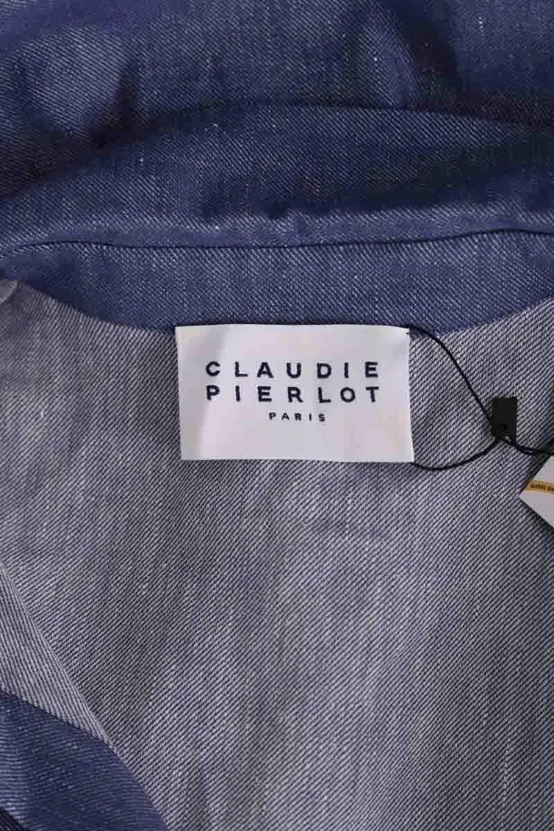 Robe Claudie Pierlot Bleu en Coton