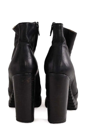 Boots Free Lance Noir en Cuir