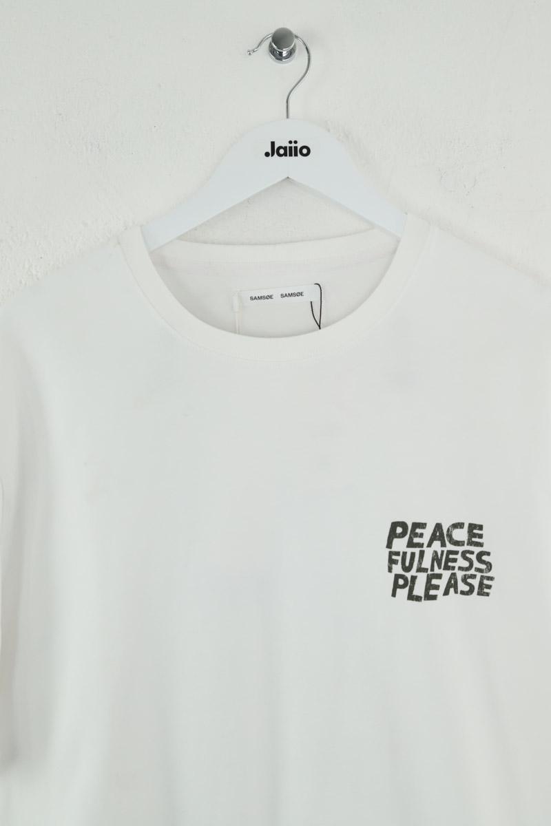 T-shirt Samsoe Samsoe  Blanc