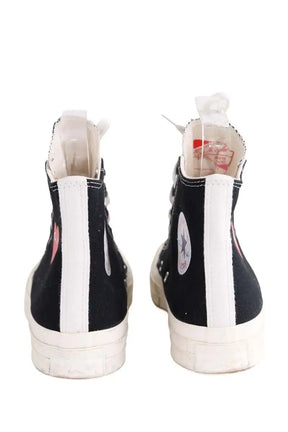 Baskets Comme Des Garçons Noir en Tissu