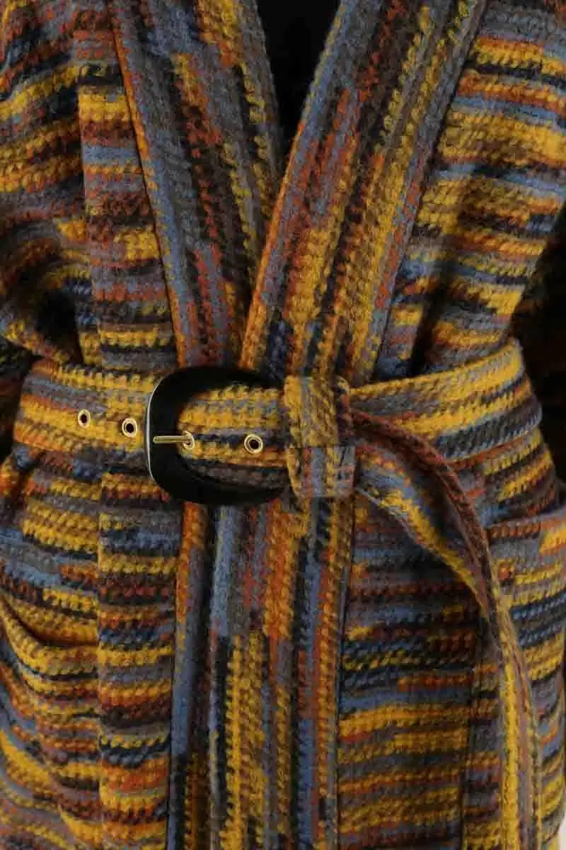 Manteau Ba&Sh Multicolore en Laine