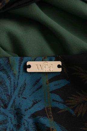 Maillot de bain Wild Marron en Synthétique