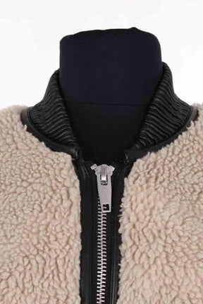 Blouson The Kooples Beige en Synthétique