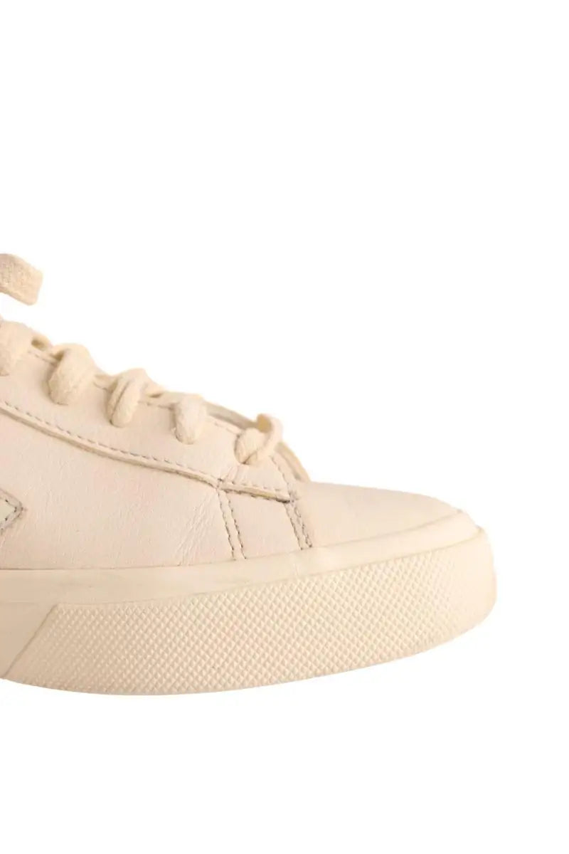 Baskets Veja Beige en Cuir