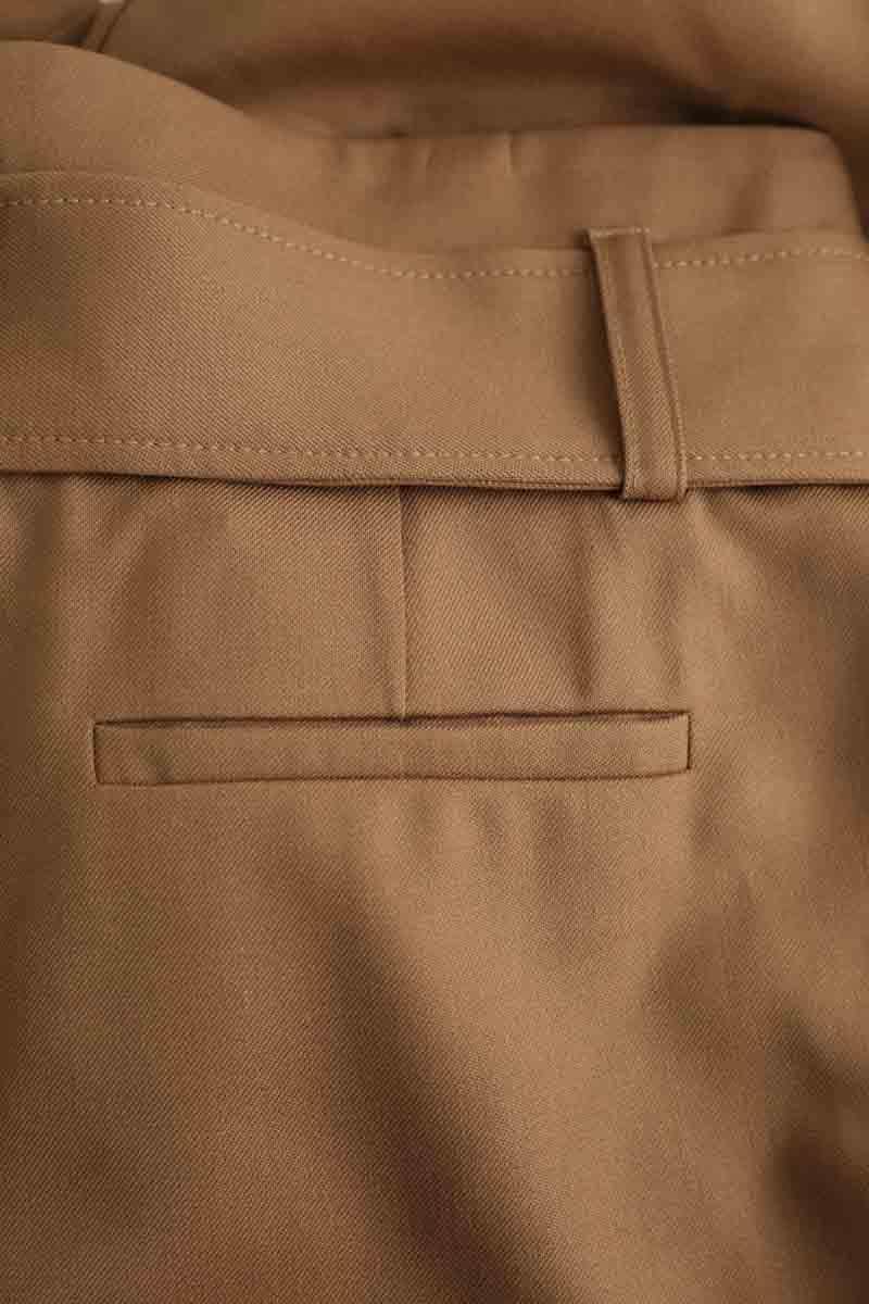 Pantalon court Parosh  Marron