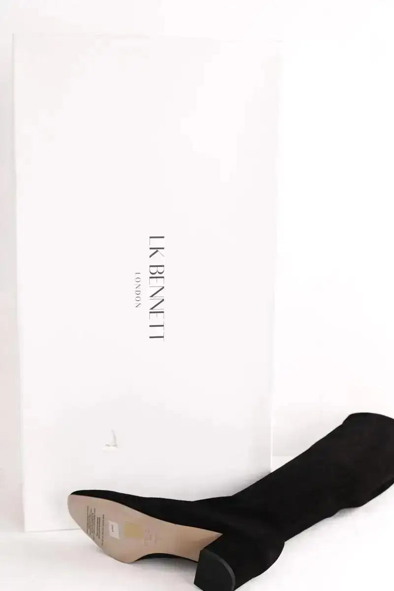 Bottes LK Bennett Eldon Noir en Daim