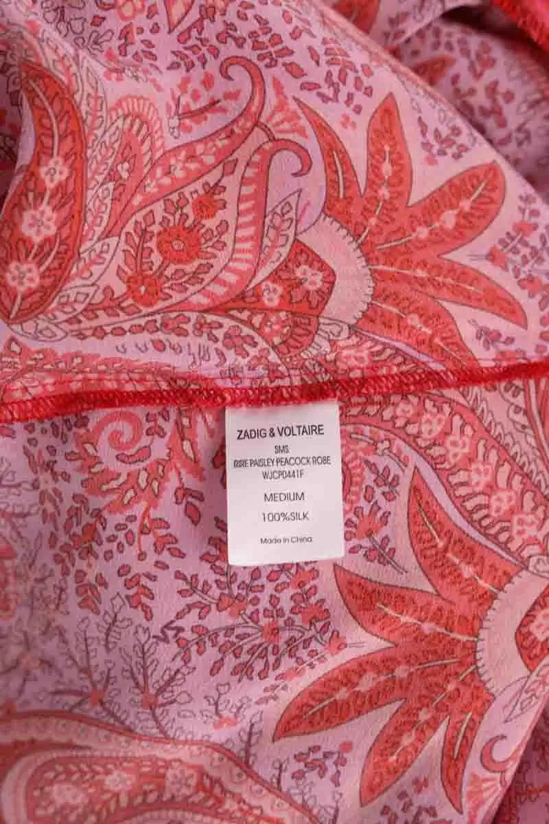 Robe Zadig & Voltaire Rose en Synthétique