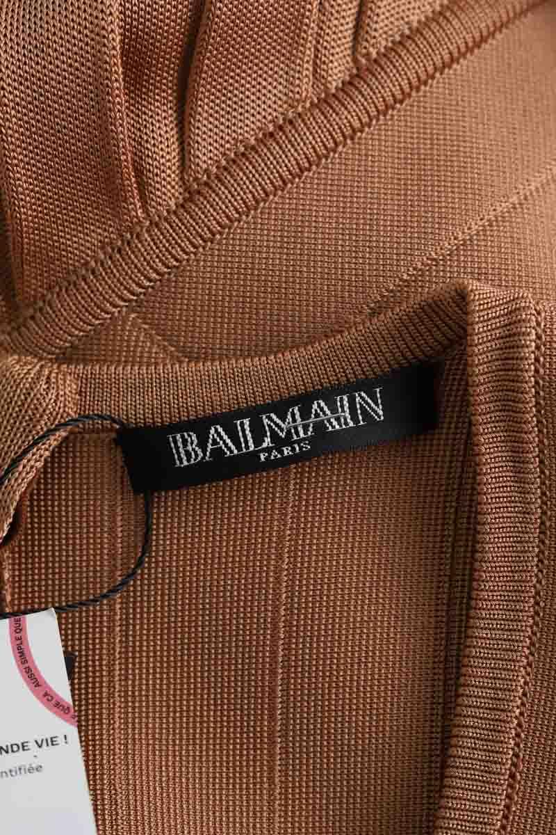 Robe Balmain  Camel
