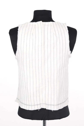 Top sans manche Alexander Wang Blanc en Coton