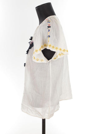 Blouses Antik Batik  Blanc