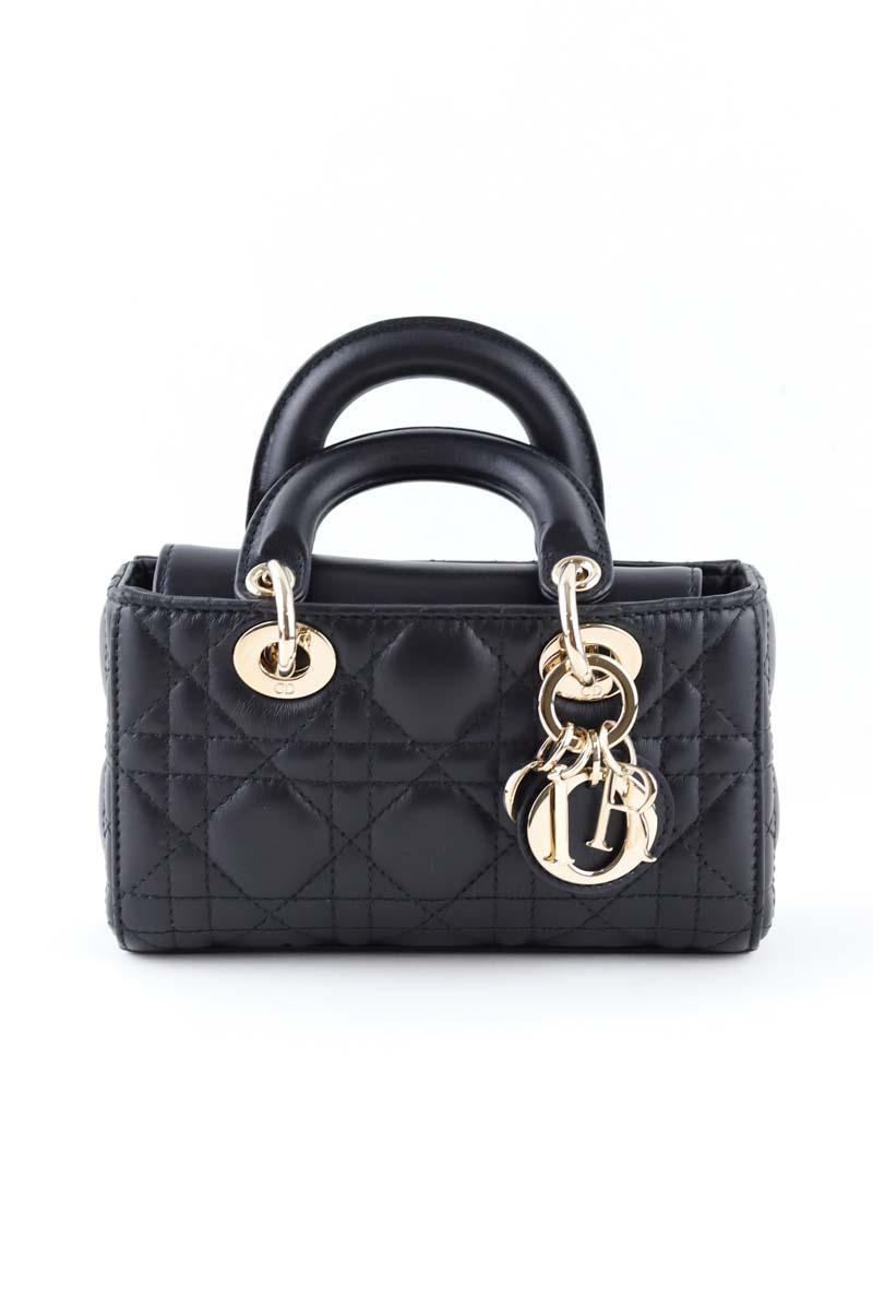Mini sacs Dior Lady D-Joy Noir