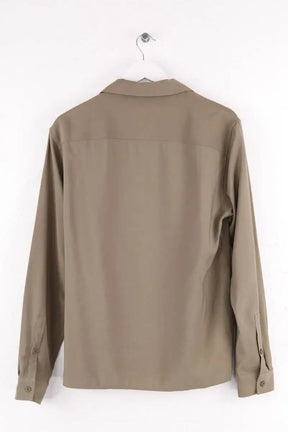 Chemise The Kooples Kaki en Viscose