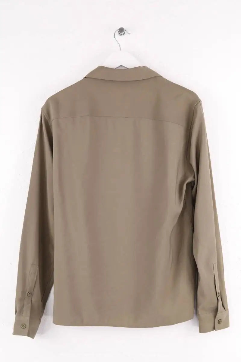 Chemise The Kooples Kaki en Viscose