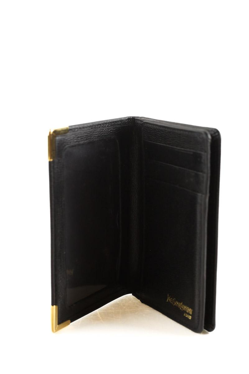 Porte-cartes Saint Laurent  Noir