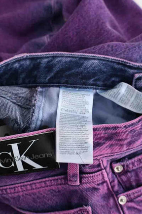 Jean droit Calvin Klein  Violet