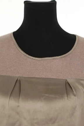 Top sans manche Fabiana Filippi  Kaki