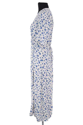 Robe Rouje Bleu en Viscose