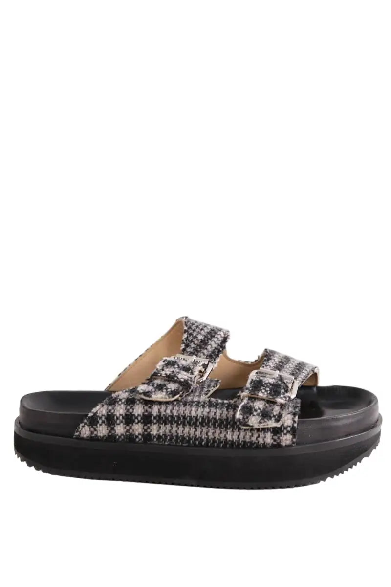 Mules Isabel Marant Noir en Cuir, taille 38 - Seconde Main