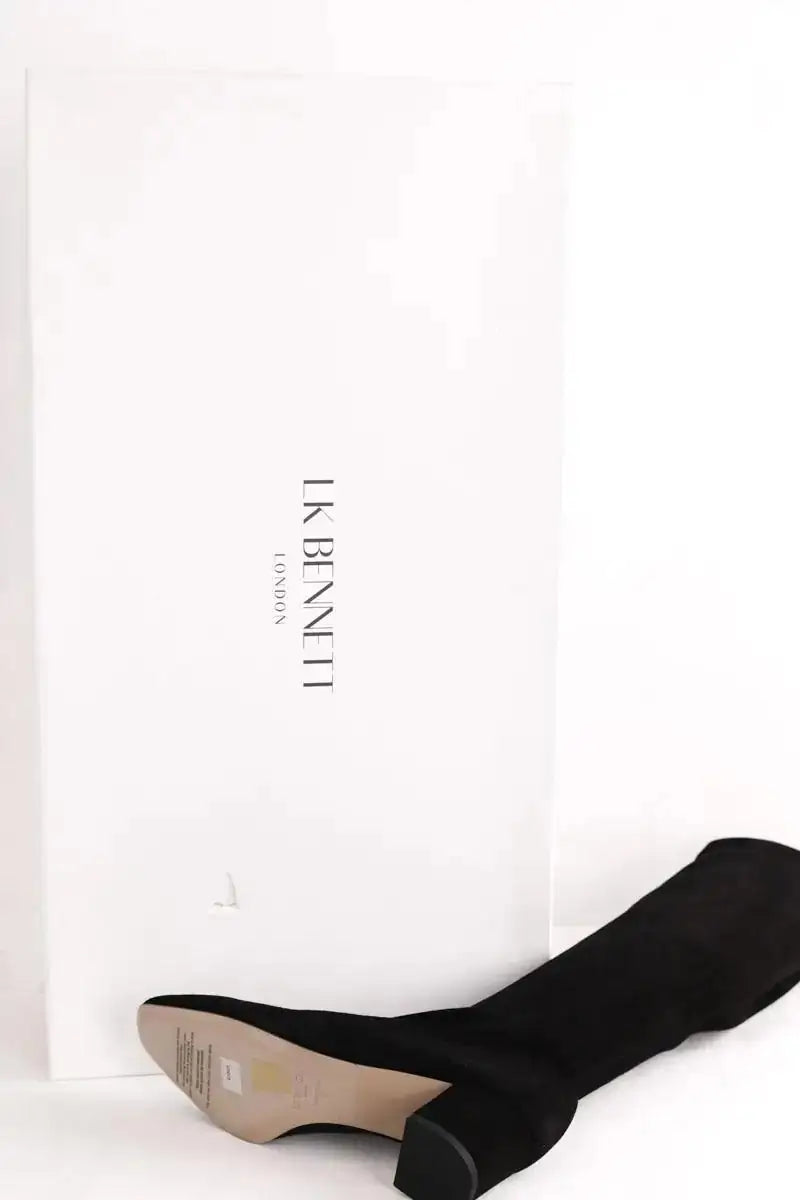 Bottes LK Bennett Eldon Noir en Daim