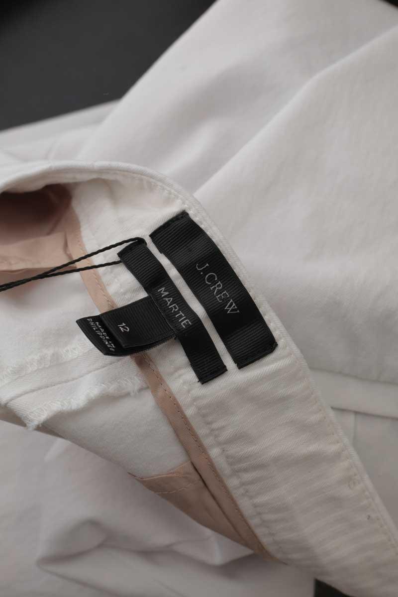 Droit J.Crew  Blanc