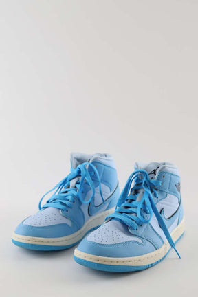 Baskets hautes Nike Air Jordan 1 Bleu