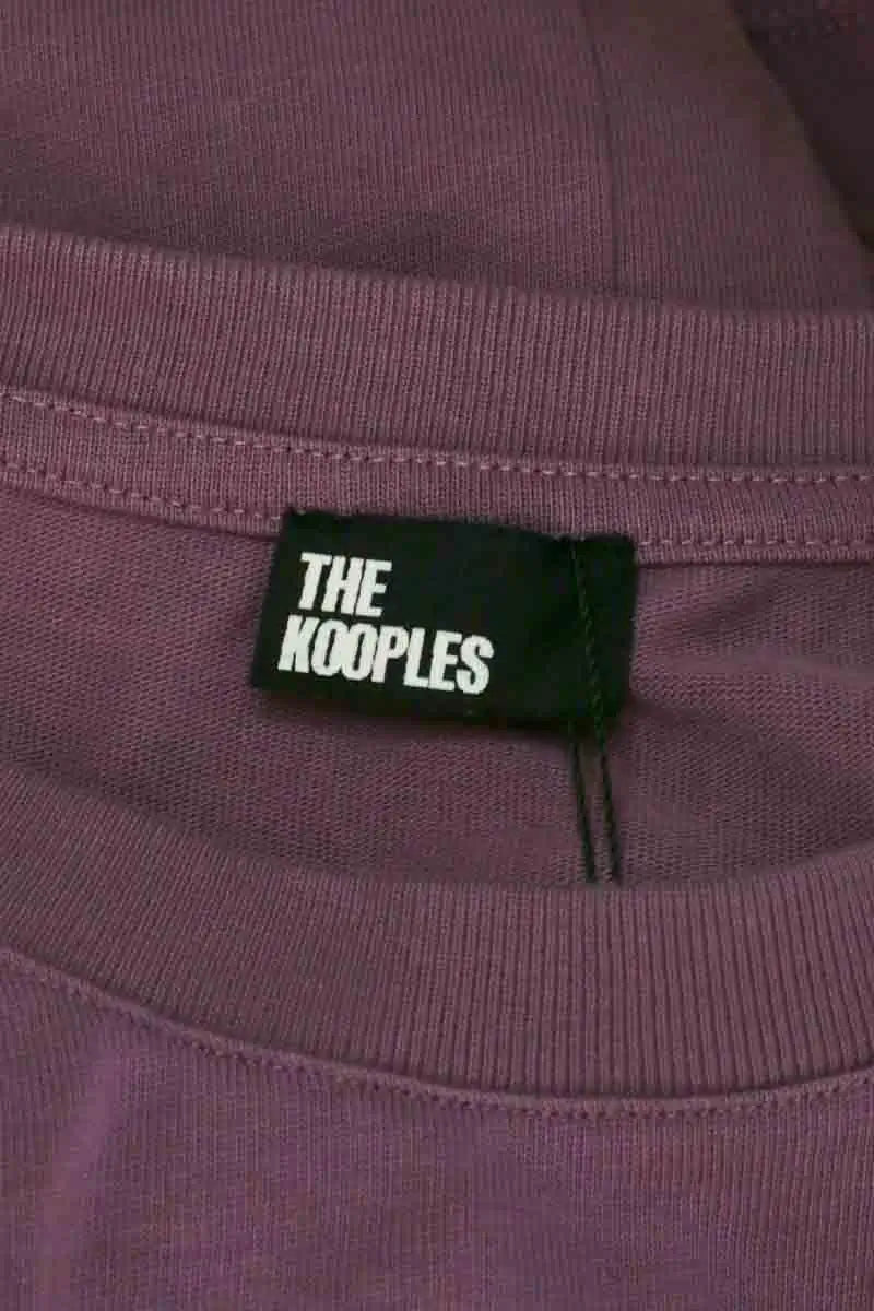T-shirt The Kooples Violet en Coton