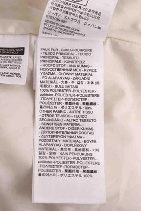 Blouson Levi's Blanc en Synthétique