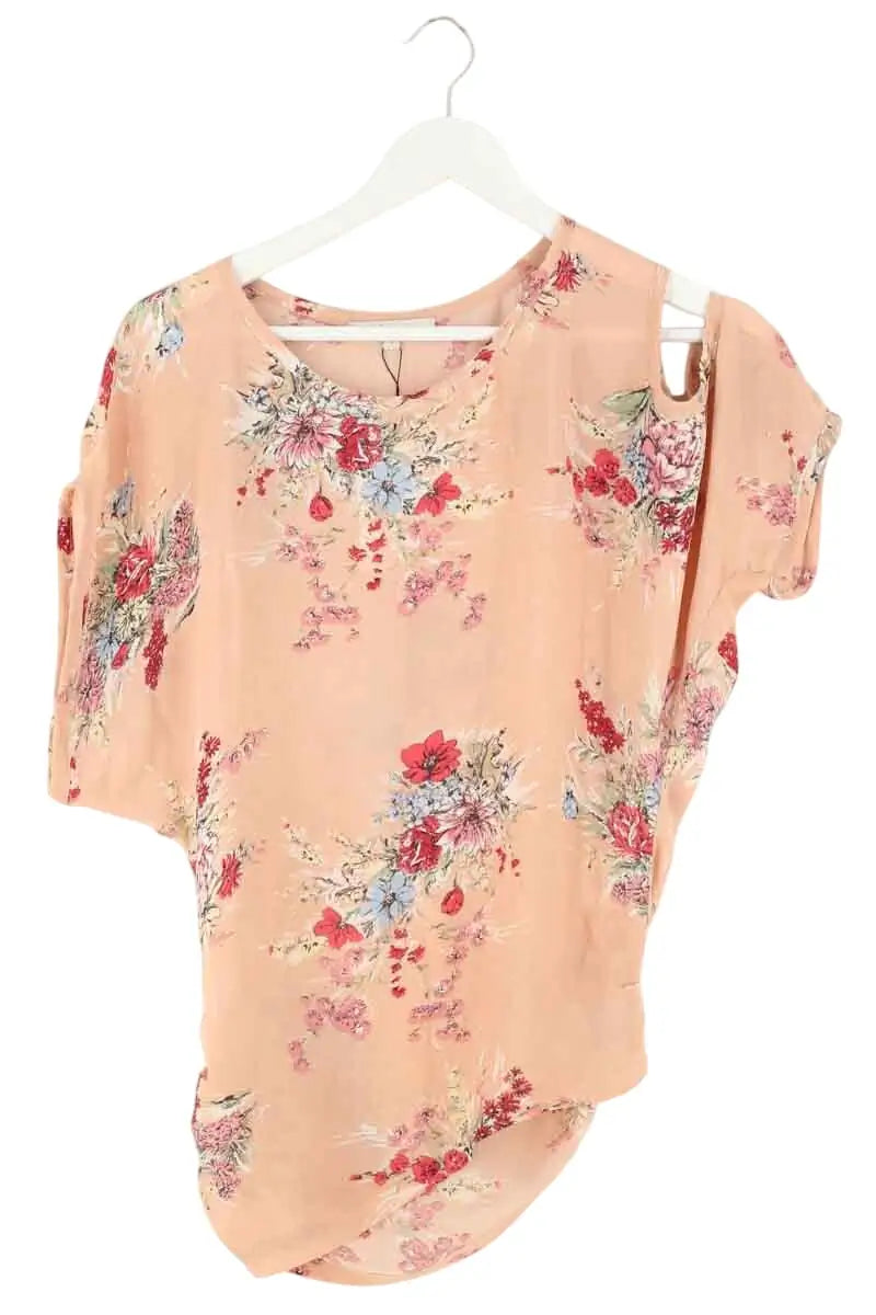 Blouse Maje Beige en Synthétique, taille S - Seconde Main