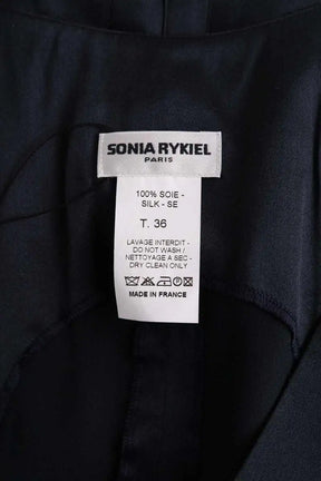 Gilet Sonia Rykiel Noir en Soie