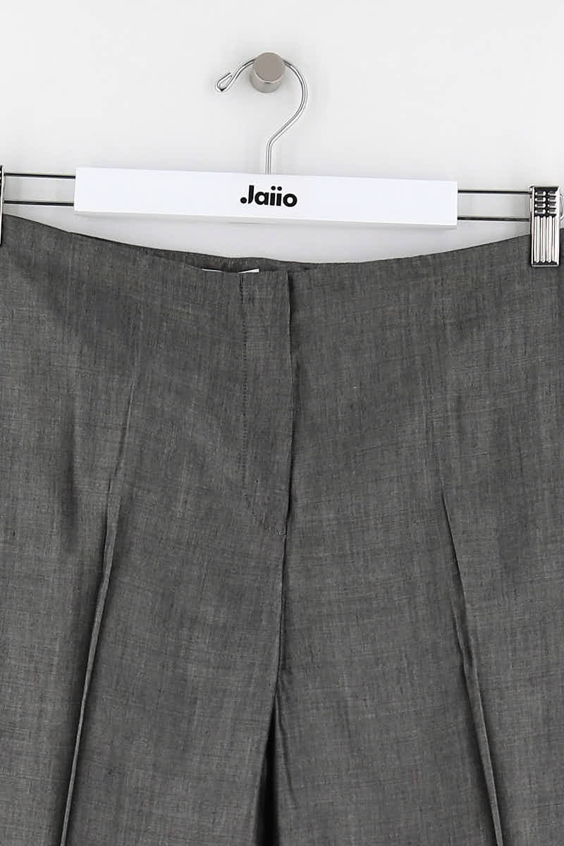 Pantalon droit Elie Tahari  Gris