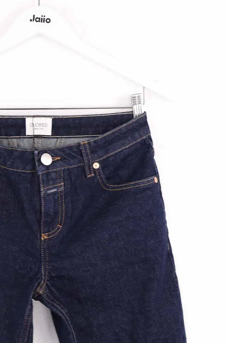 Jean droit Closed Bleu en Coton