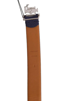 Ceinture en cuir Ralph Lauren Marine en Cuir