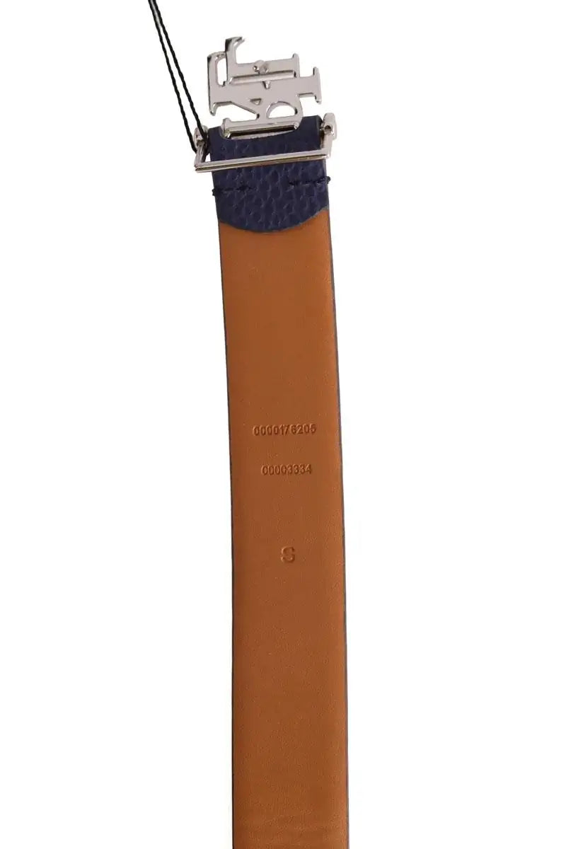 Ceinture en cuir Ralph Lauren Marine en Cuir