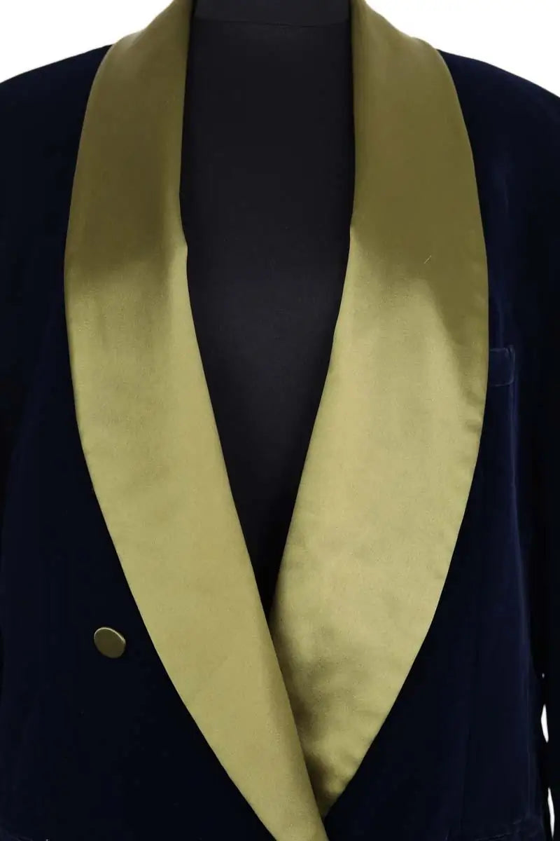 Blazer Gucci Marine en Velours