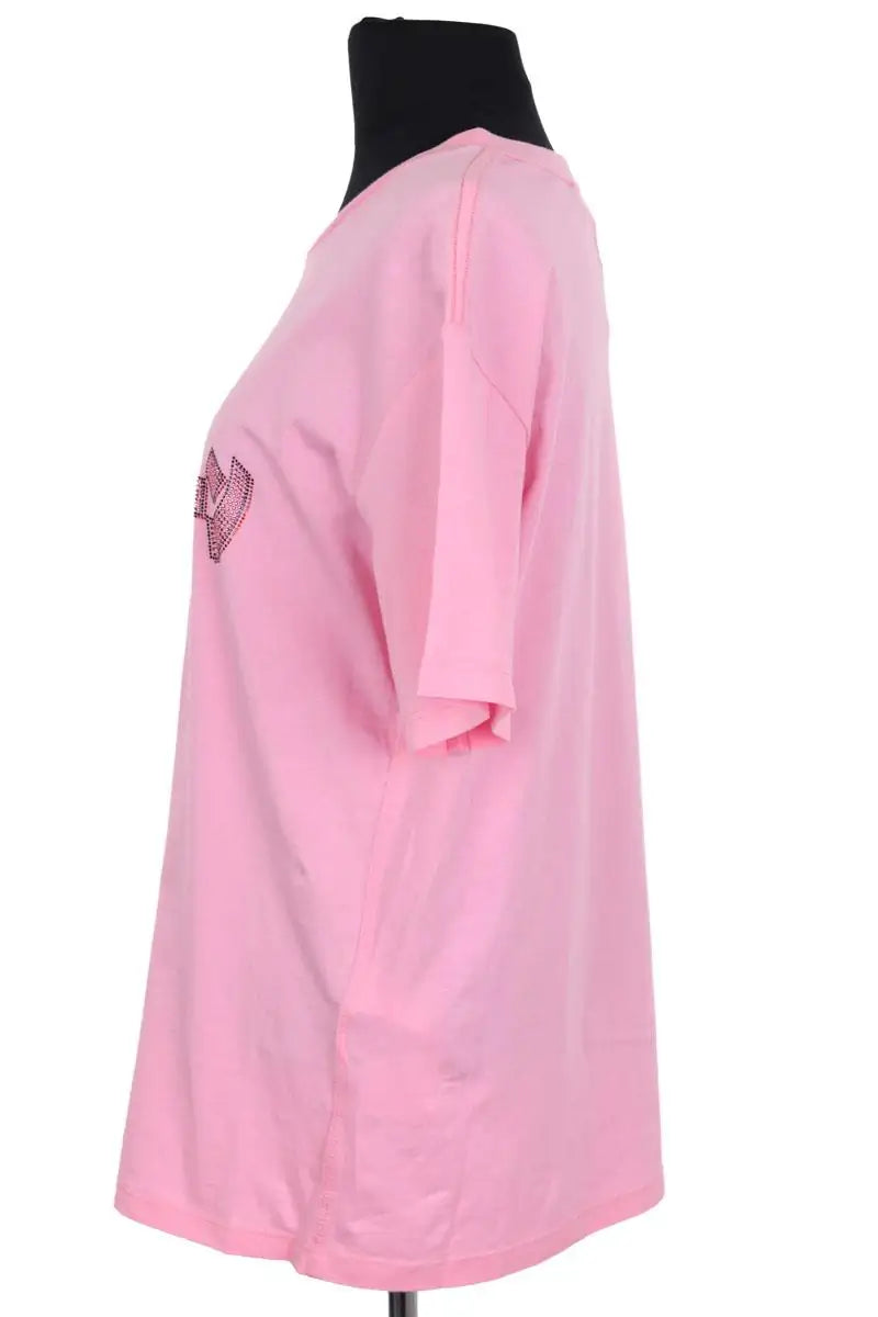 T-shirt Maje Rose en Coton