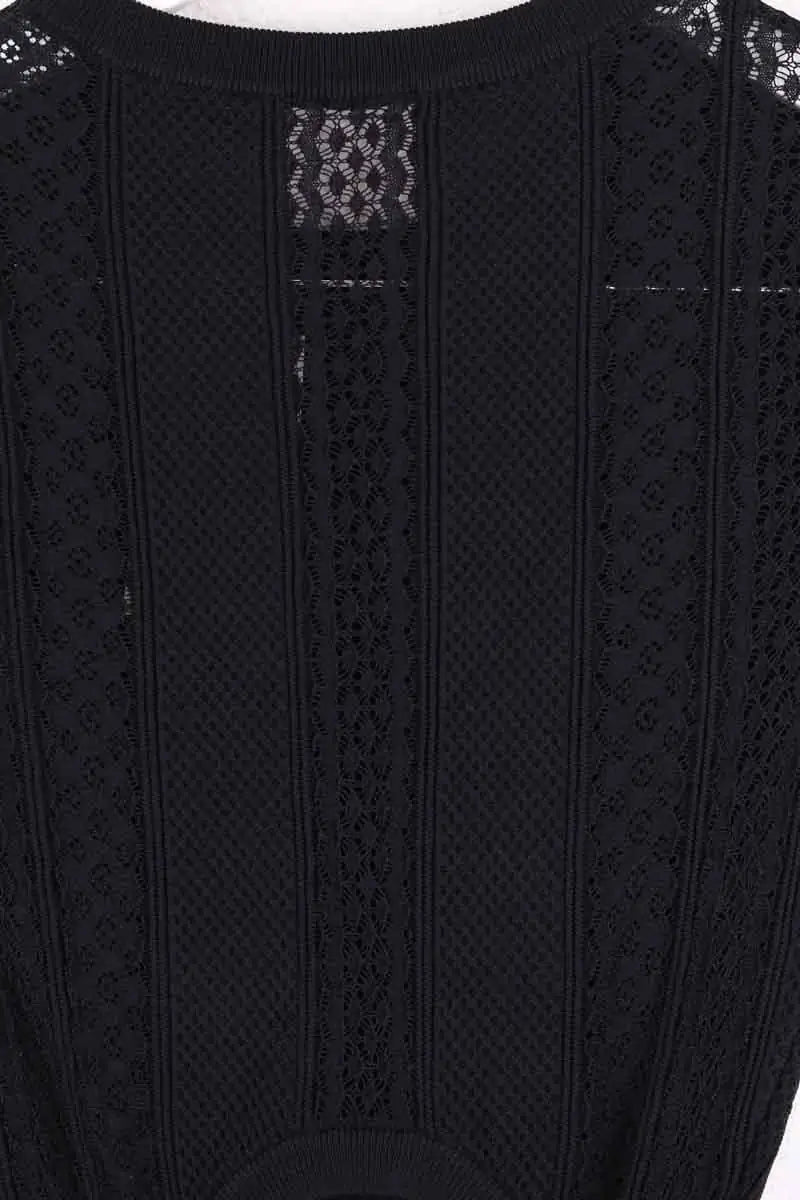 Robe The Kooples Noir en Viscose