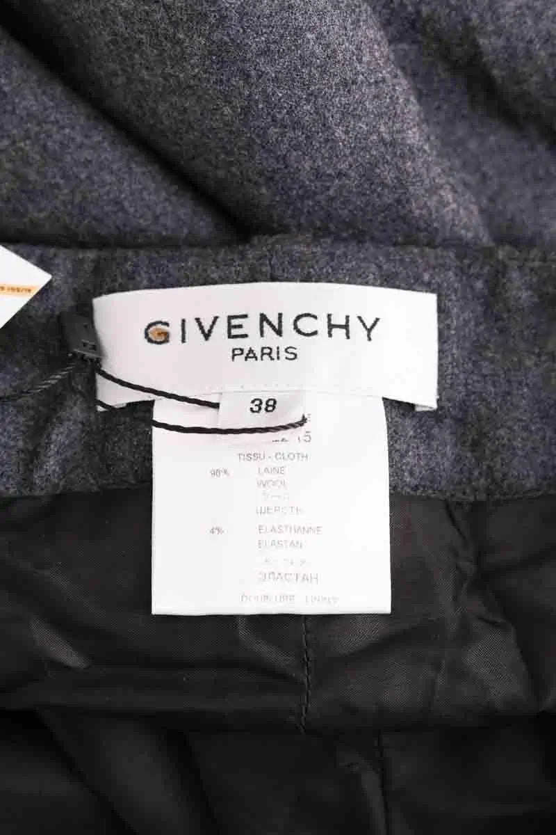 Pantalon Givenchy Gris en Laine